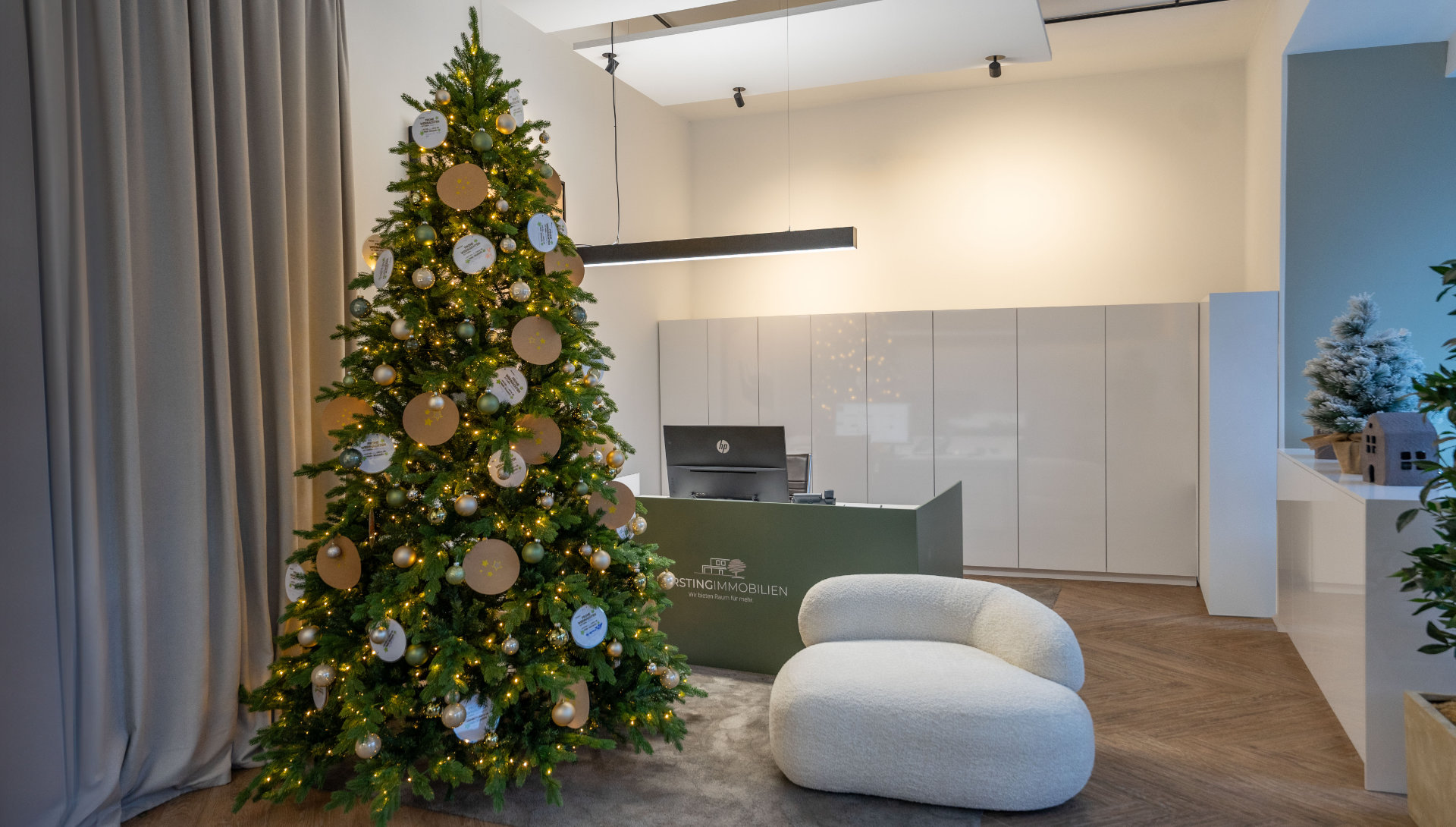 Wunschbaum im Advent in Krefeld von Kersting Immobilien