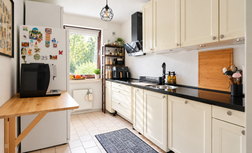 Krefeld-Oppum: Gepflegte 3-Zimmer-Wohnung mit sonnigem Balkon und Tiefgaragenstellplatz - Photo 4
