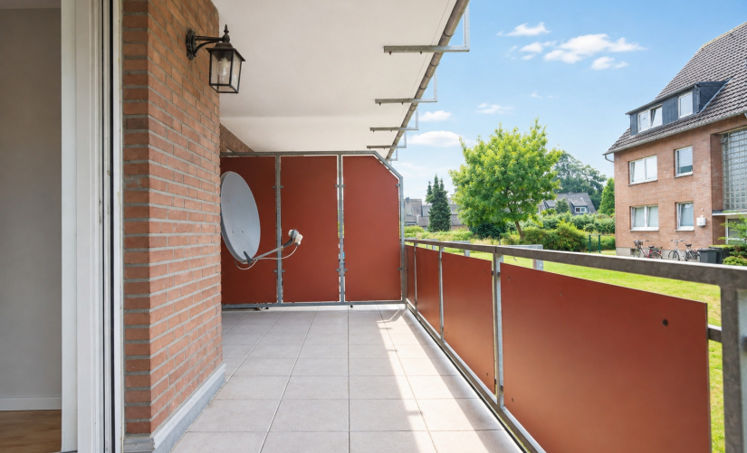 Charmante Erdgeschosswohnung mit Balkon in Krefeld-Hüls! Optional mit Stellplatz - Foto 3