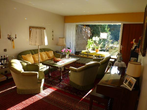 ...mit Blick ins Grüne