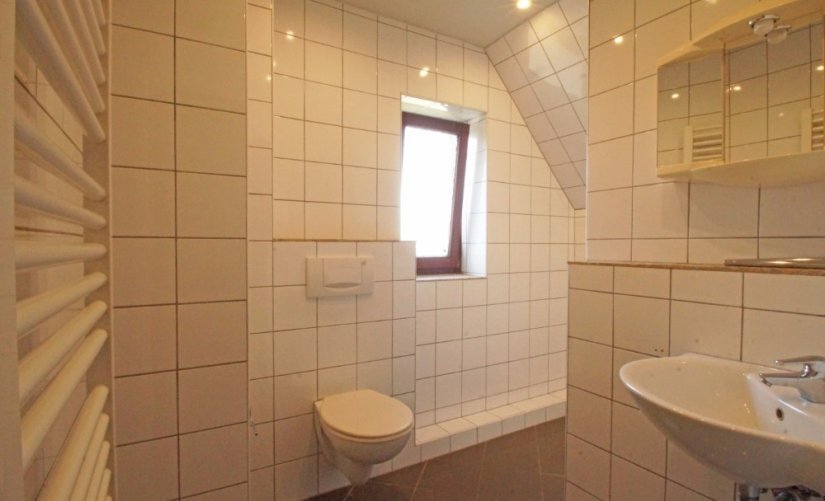 ...modernisiertes Duschbad