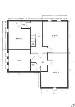 Grundriss Kellergeschoss