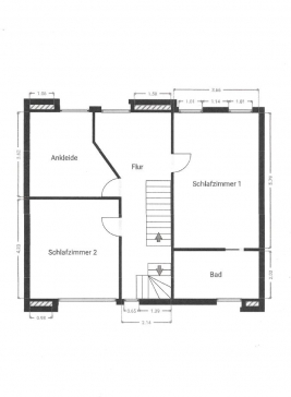 Grundriss Obergeschoss