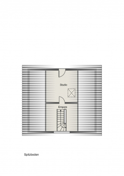 Grundriss Spitzboden