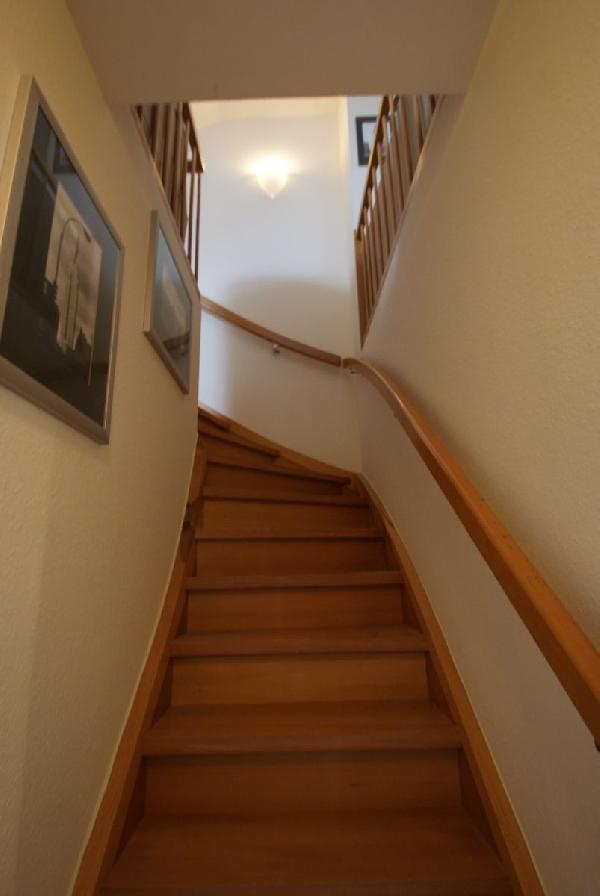 Treppe zum Spitzboden