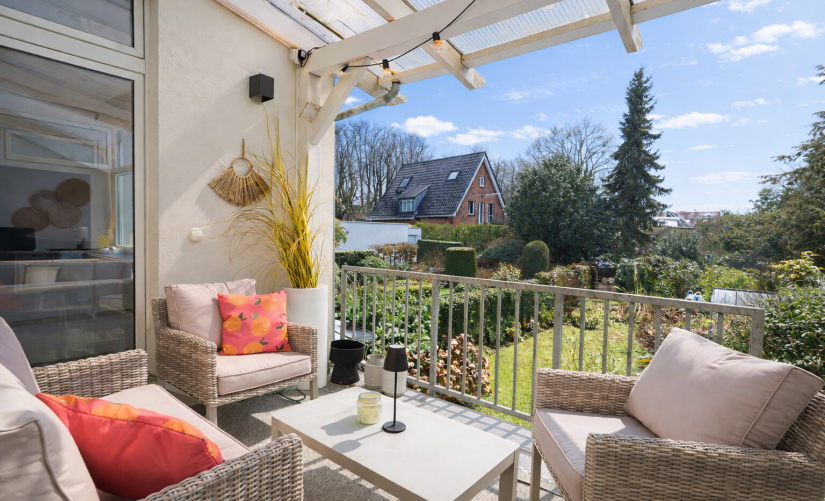 Überdachte Terrasse