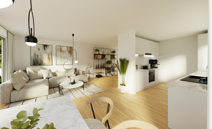 Wohn- und Essbereich